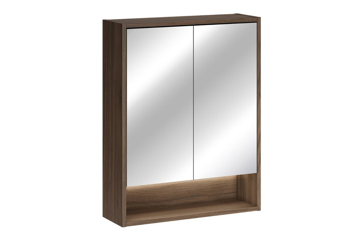 Verona - Spegelskåp med LED-Belysning & Eluttag 60 cm