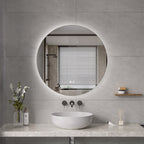 Luigi - LED Badrumsspegel cm med Dimbar Touch-belysning (I flera storlekar)