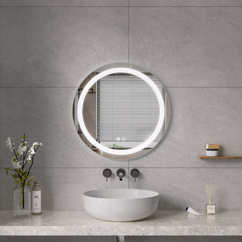 Dante LED Badrumsspegel med Touch & LED-belysning (I flera storlekar)