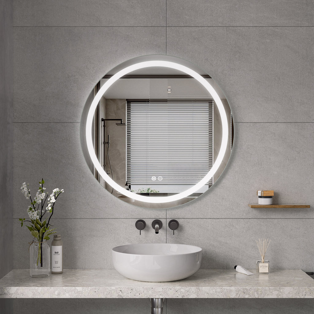 Dante LED Badrumsspegel med Touch & LED-belysning (I flera storlekar)