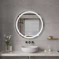 Dante - Rund LED Badrumsspegel med Touch & LED-belysning (I flera storlekar)